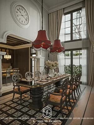 Thiết kế nội thất mang phong cách Đông Dương