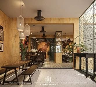 Thiết kế quán bún ốc