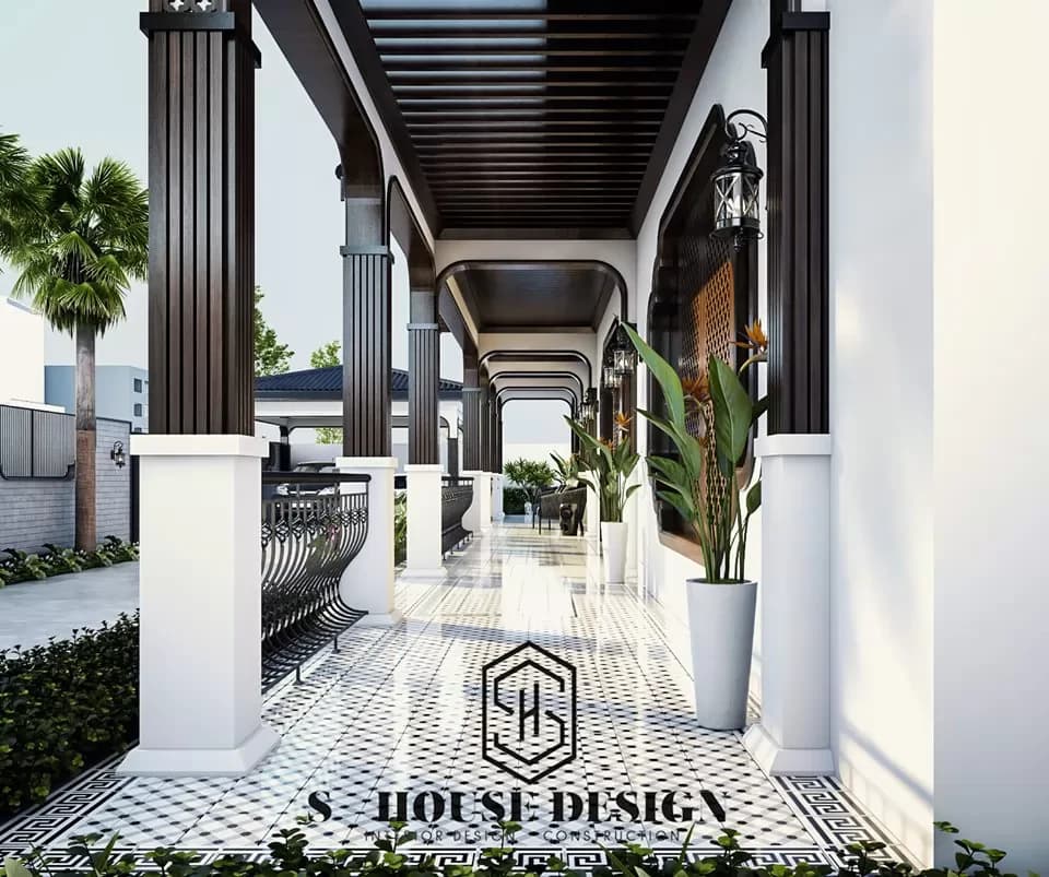 Thiết kế kiến trúc Indochina Villa (5)