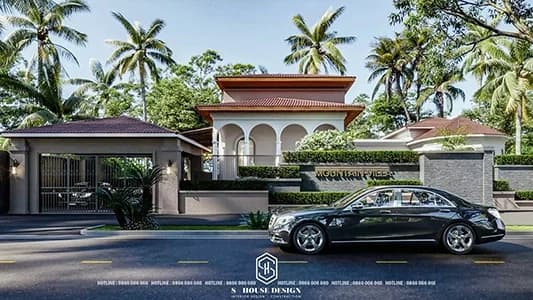 Thiết kế biệt thự địa trung hải tại Bình Thuận