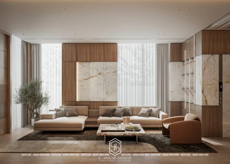 Thiết Kế Nội Thất Biệt Thự Hiện Đại Villa Thủ Thiêm