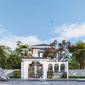 Thiết kế kiến trúc biệt thự vườn