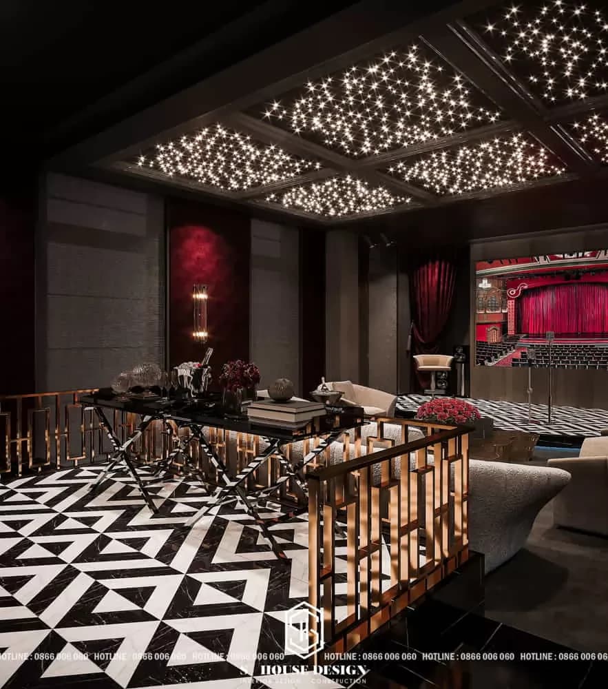 Thiết Kế Phòng Giải Trí Luxury Phong Cách Tân Cổ Điển (5)