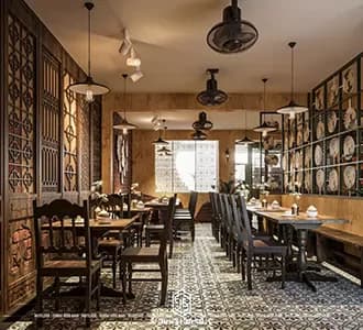 Thiết Kế Và Thi Công Nhà Hàng Đẹp