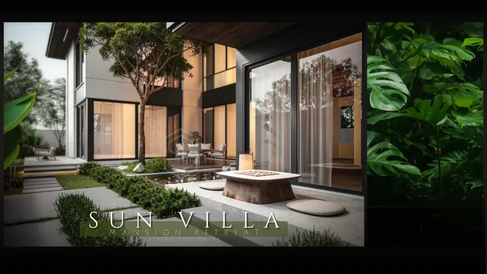 Thiết Kế Kiến Trúc Biệt Thự Lô Góc 3 Mặt Tiền Tại KĐT Vinh Tân (5)