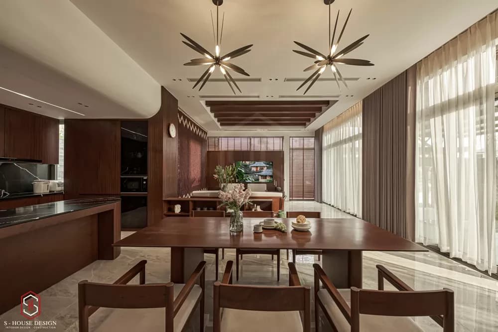Nội Thất Thực Tế Biệt Thự Vườn Anh Trí