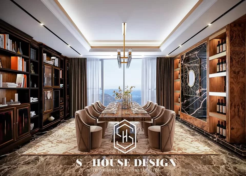 Thiết kế nội thất căn hộ cao cấp Penthouse President (5)