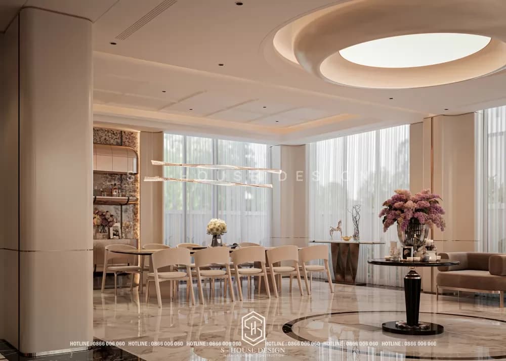 Thiết Kế Nội Thất Biệt Thự Cồn Tân Lập Nha Trang (5)