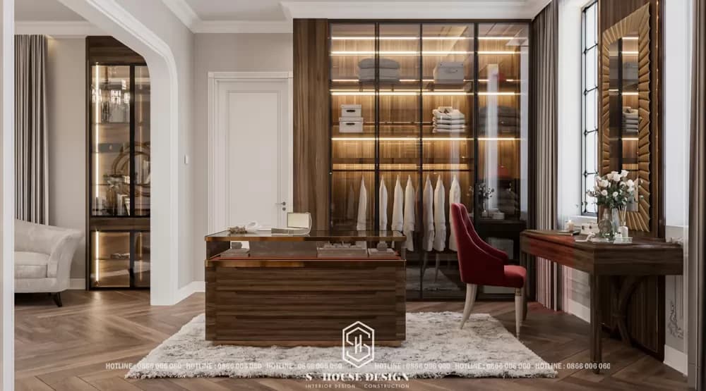 Thiết kế nội thất biệt thự tân cổ điển (5)