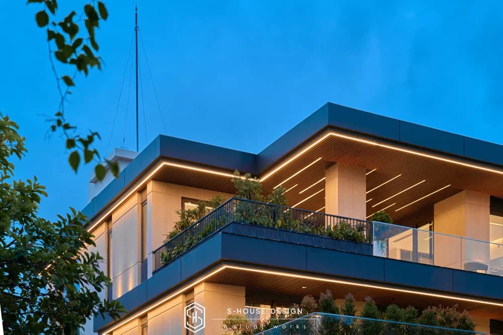 Kiến Trúc Thực Tế Biệt Thự Hiện Đại 3 Tầng Tại Riverside Villa (5)