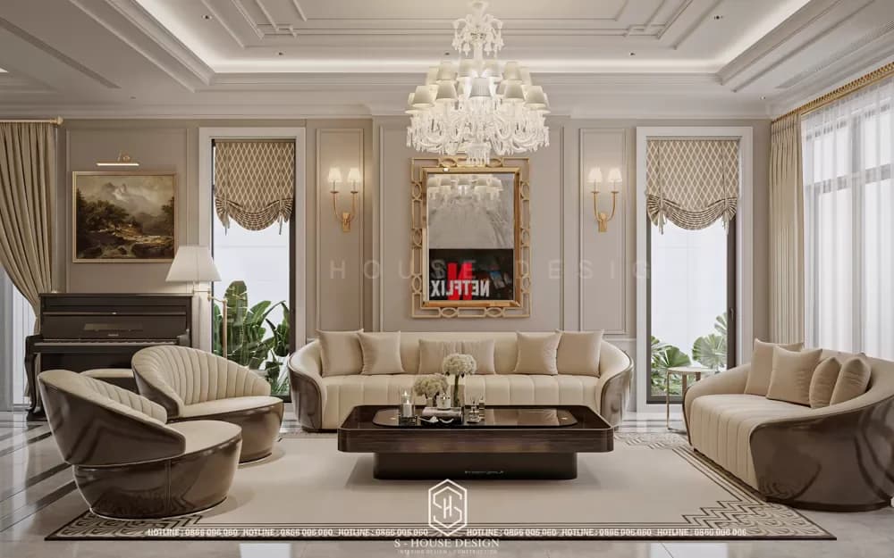 Thiết Kế Nội Thất Biệt Thự Song Lập Bác Thắng Tại Vinh