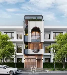 Những Mẫu Thiết Kế Mặt Tiền Nhà Phố 3 Tầng Ấn Tượng