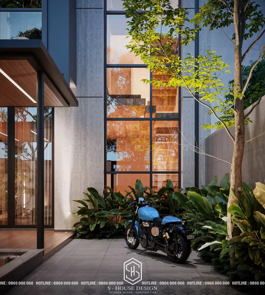 Thiết Kế Biệt Thự Hiện Đại Lô Góc Anh Cam Tại KĐT Mỹ Gia (5)
