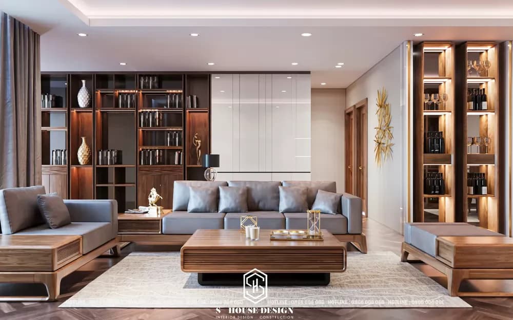 Thiết kế nội thất penthouse Hồ Chí Minh