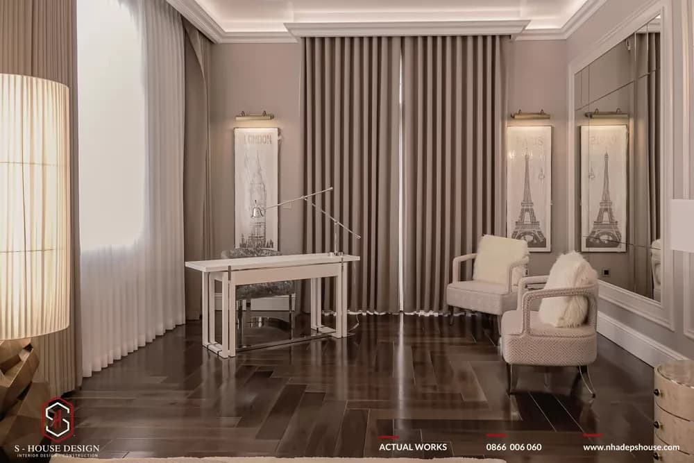 Hoàn Thiện Nội Thất Các Phòng Dinh Thự An Chateau