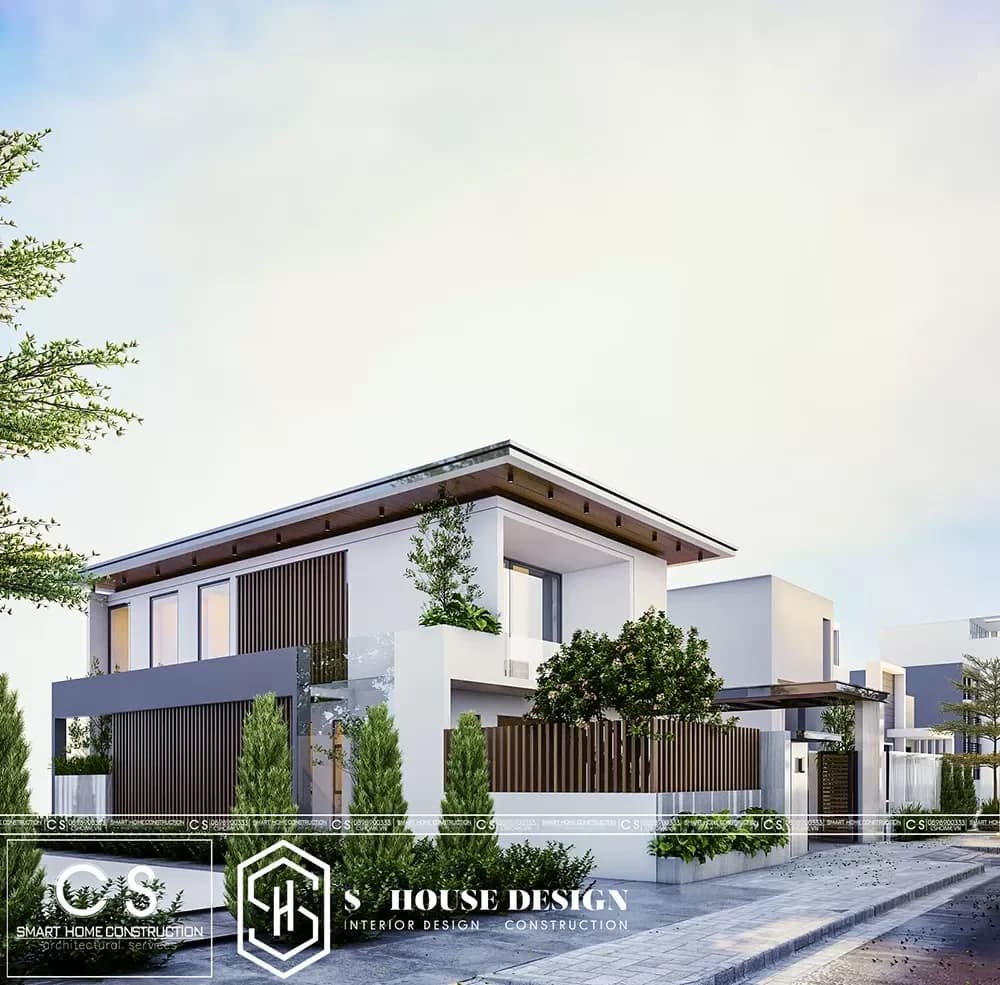 Thiết kế kiến trúc nhà phố chị Lan (5)