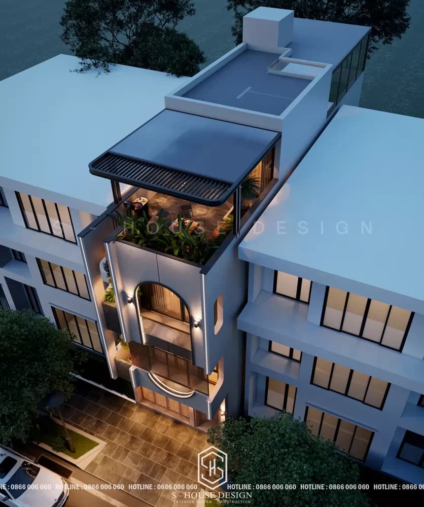 Kiến Trúc Nhà Phố Cô Nhung Tại KĐT Hà Quang 2 (5)