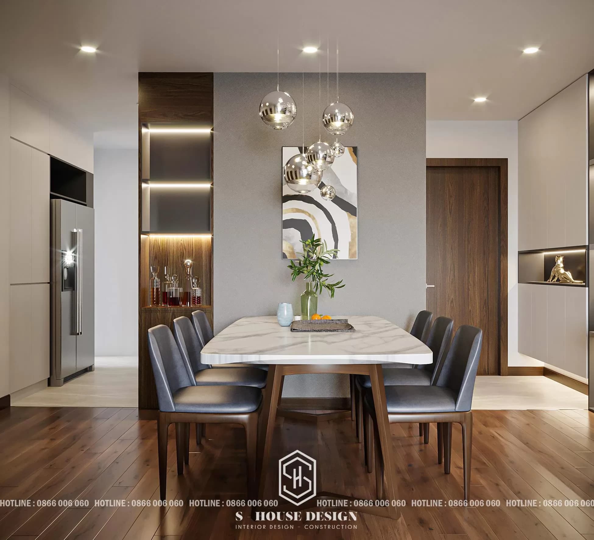 Thiết kế nội thất căn hộ Ecolife Riverside Quy Nhơn (5)
