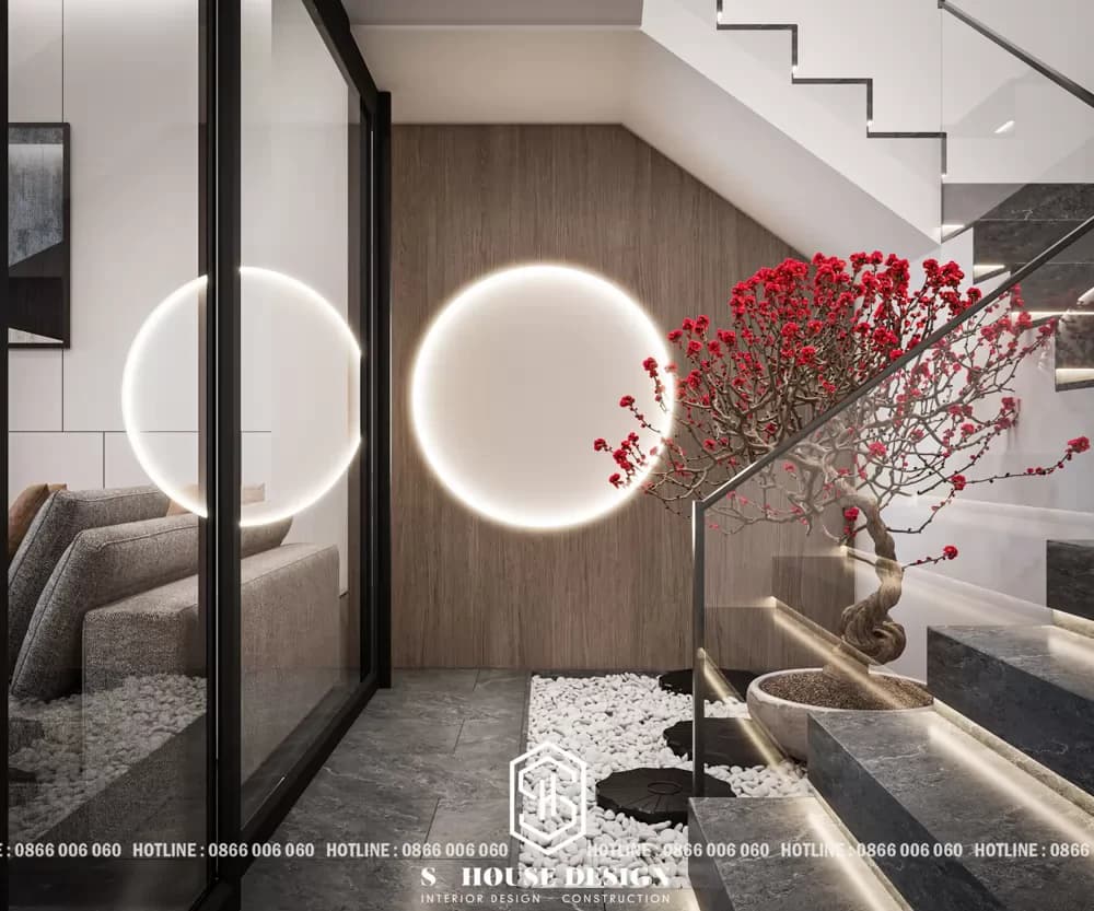 Thiết kế nội thất nhà phố hiện đại 2 tầng 1 tum (5)