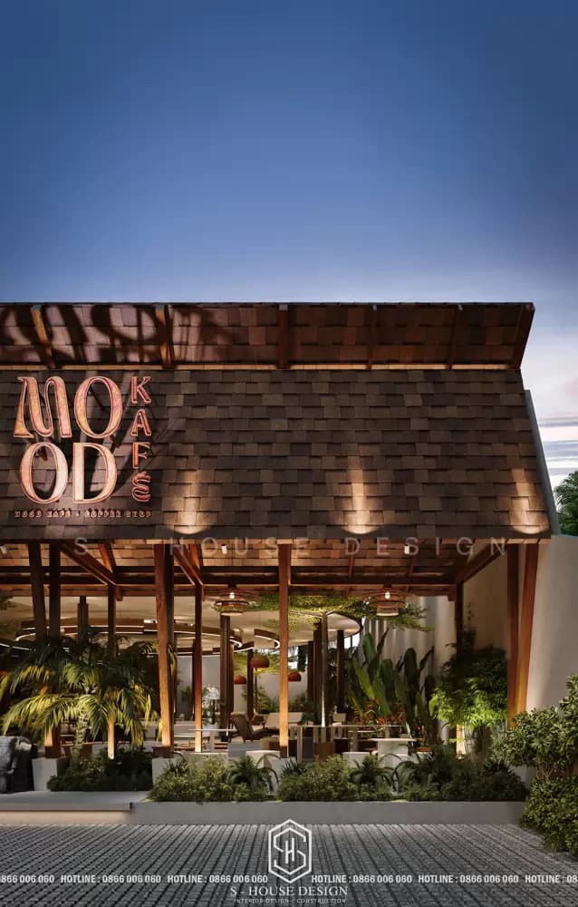 Thiết Kế Quán Cafe MOOD KAFE