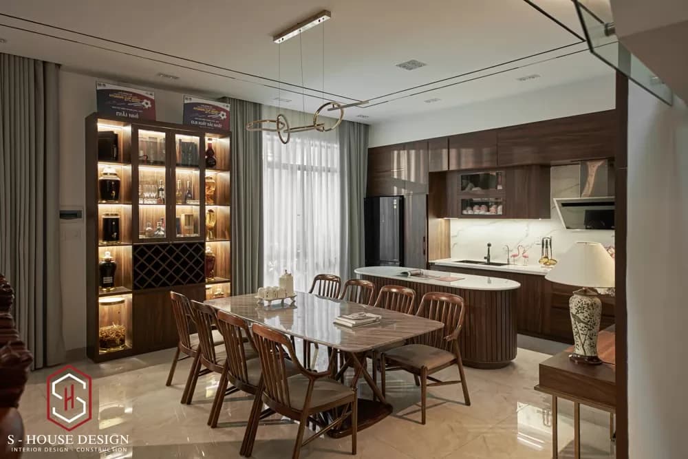 Thiết kế nhà phố 2 tầng hiện đại