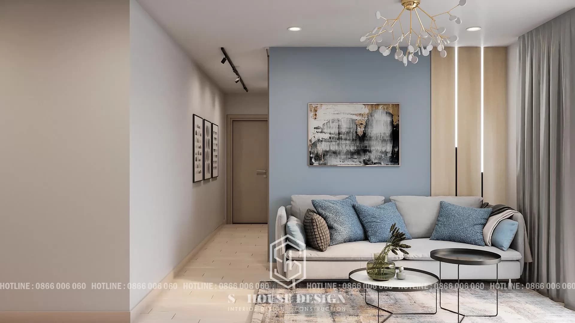 Thiết kế nội thất căn hộ Gold Coast Nha Trang (5)
