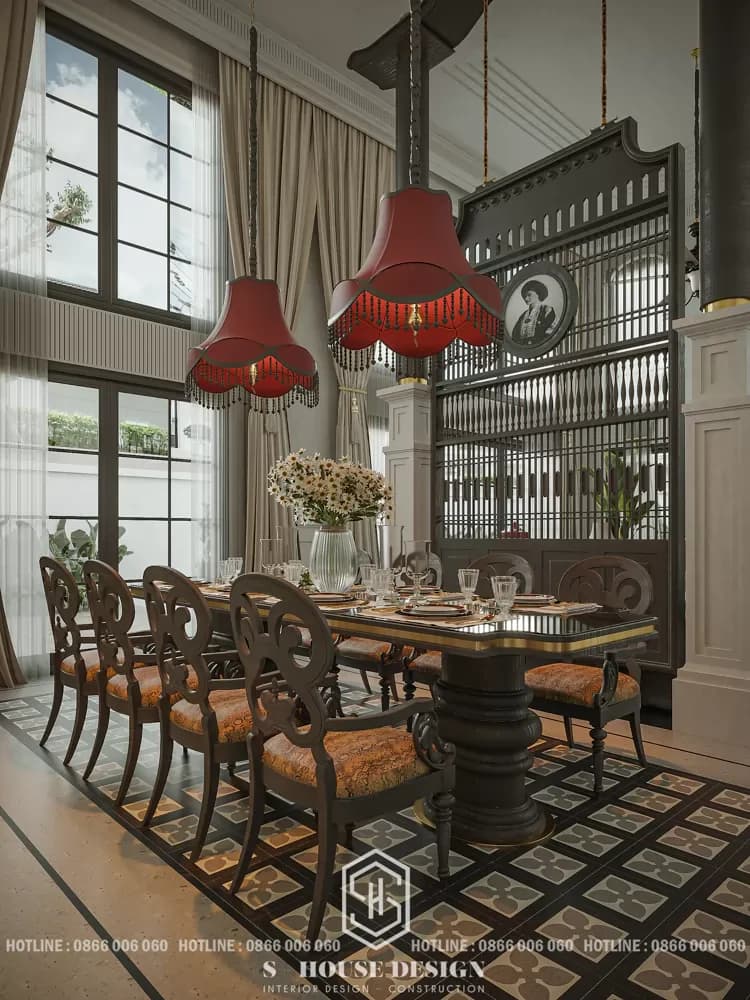 Thiết kế nội thất mang phong cách Đông Dương (5)