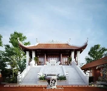 Thiết kế kiến trúc nhà thờ tổ