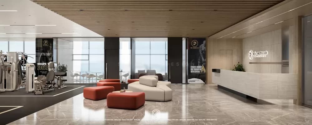 Thiết kế phòng Gym - Bến Thượng Hải Gym & Fitness Center (5)