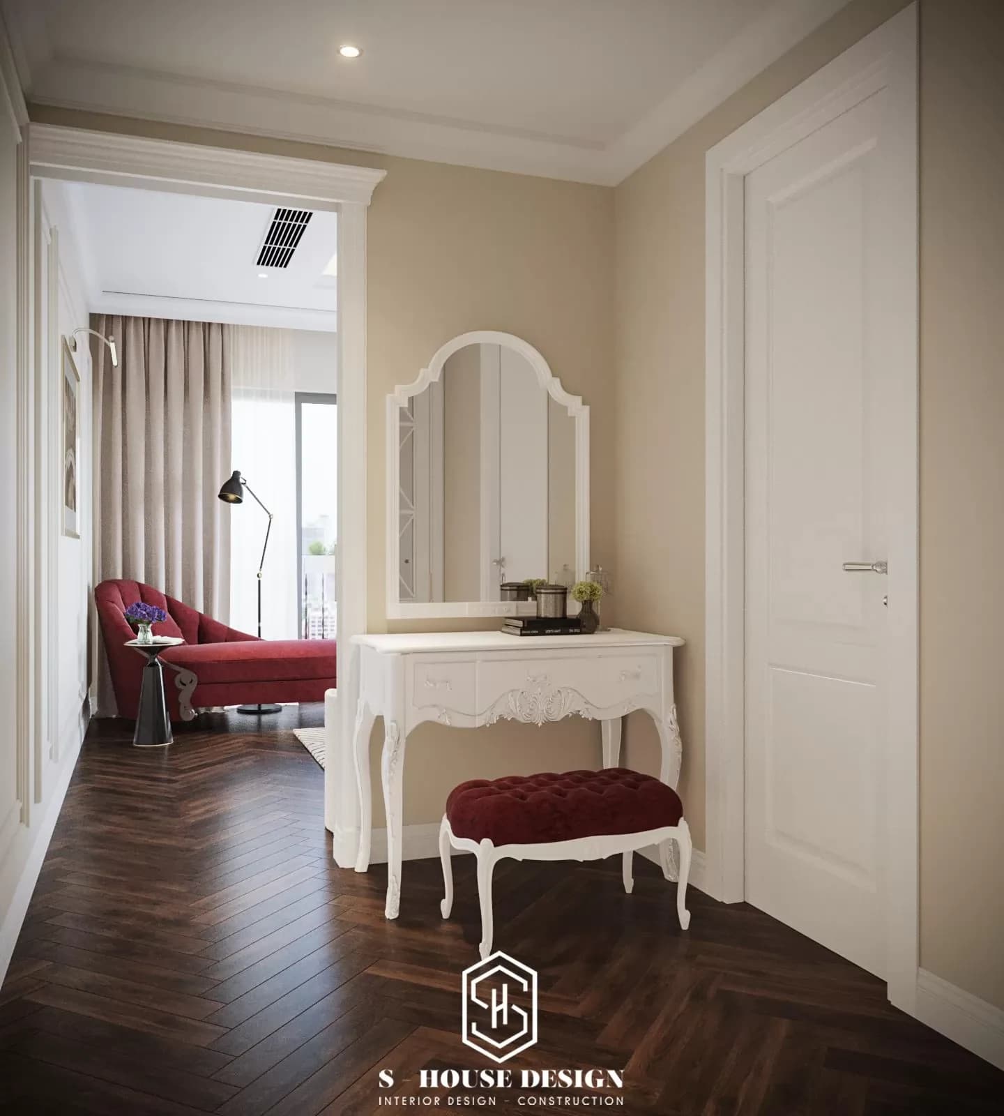 Thiết kế và thi công nội thất căn hộ chị Nhung (5)