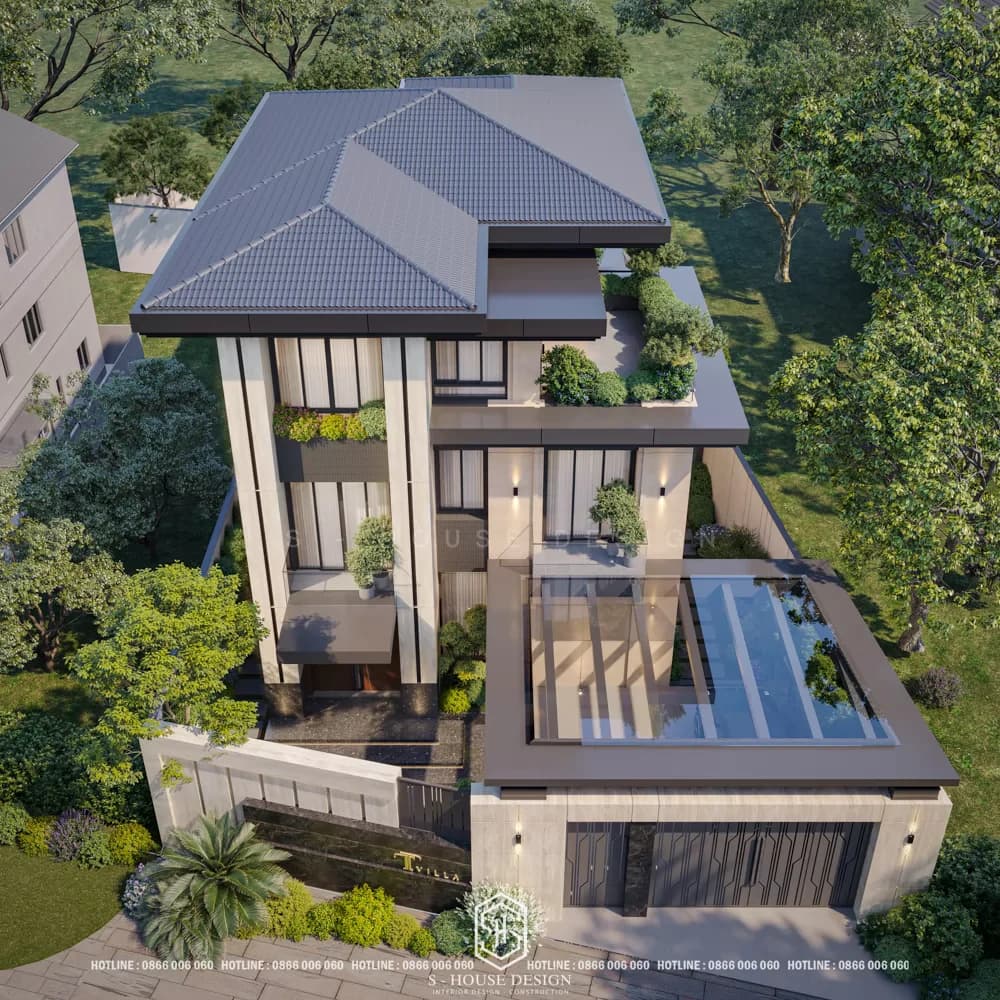 Thiết Kế Biệt Thự Thanh Hóa Phong Cách Hiện Đại - Essence Home (5)