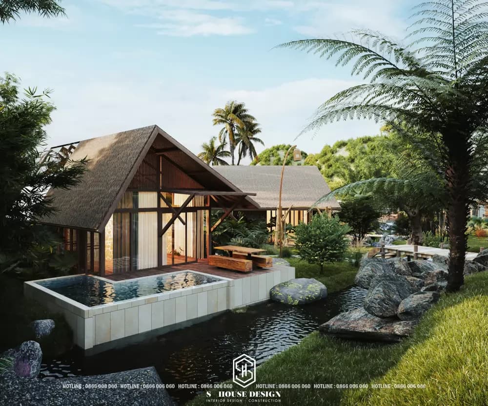 Thiết kế Mây homestay tại Hòa Bình (5)