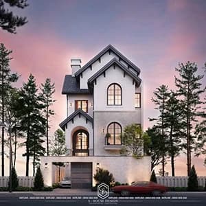 Thiết Kế Biệt Thự Phong Cách Farmhouse Bellana Villa