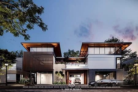 Thiết kế nhà phố kết hợp kinh doanh