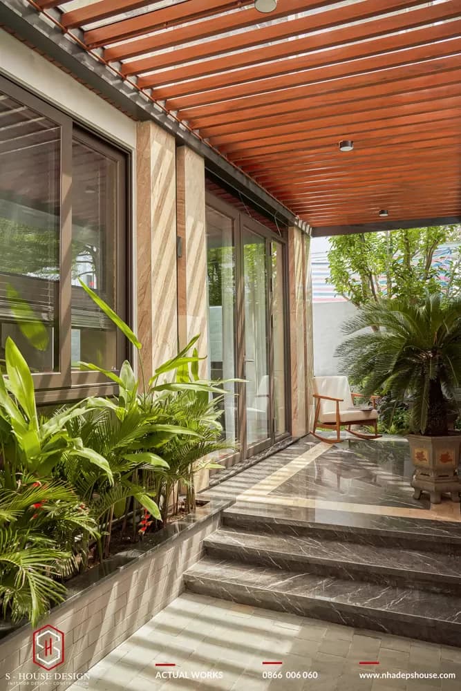 Kiến Trúc Thực Tế Nhà Phố Anh Cường Tại KĐT Phước Long (5)
