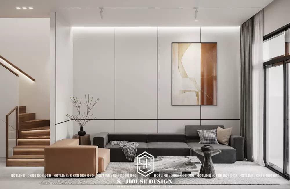 Thiết kế nội thất nhà phố độc đáo