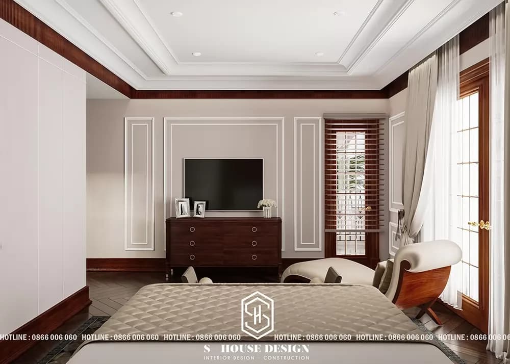 Thiết kế Nội thất Biệt thự chị Huyền Mỹ Gia (5)