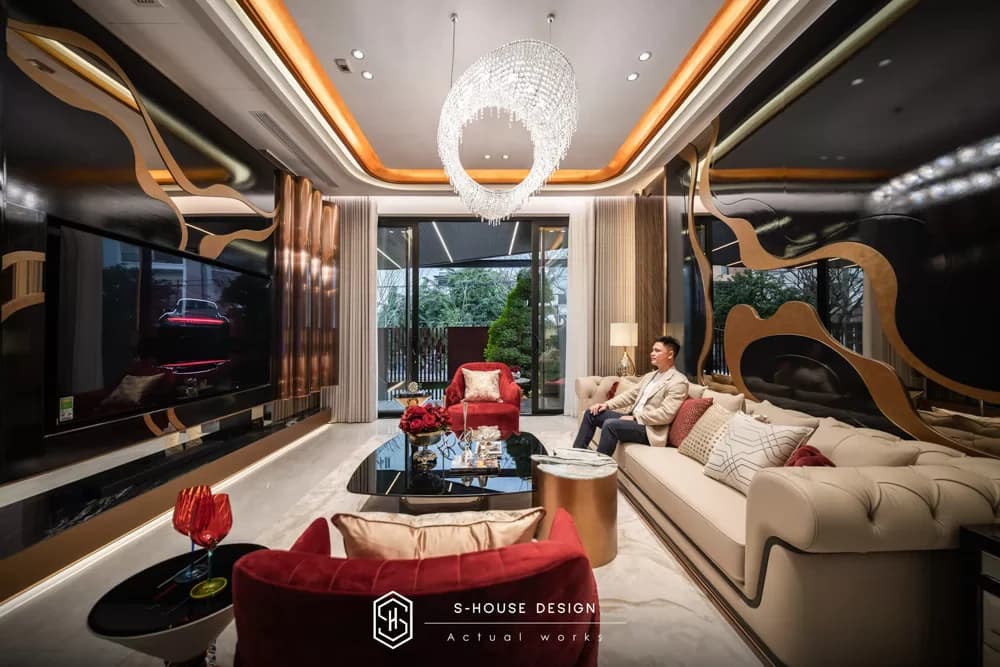 Hình Ảnh Thực Tế Nội Thất Biệt Thự Hiện Đại Xuân Diệu Villa (5)