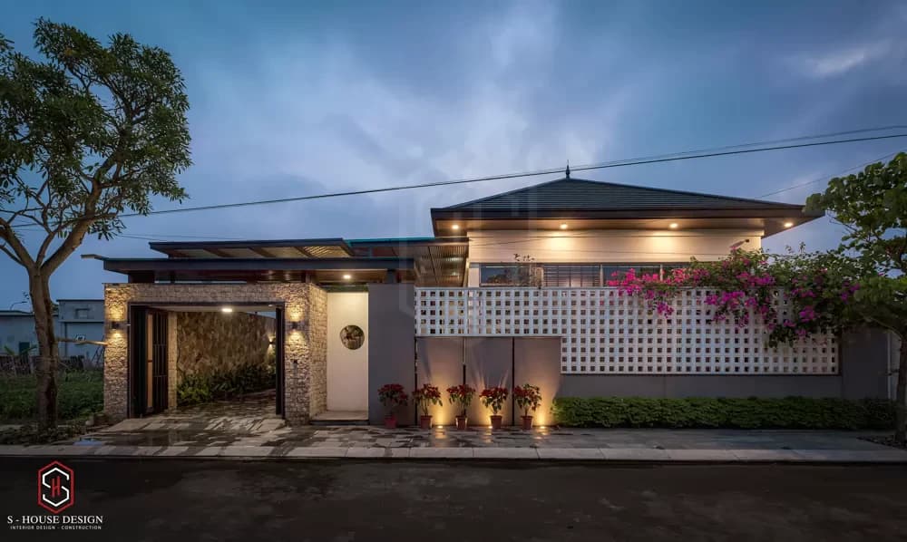 Kiến Trúc Thực Tế Biệt Thự Vườn Anh Trí