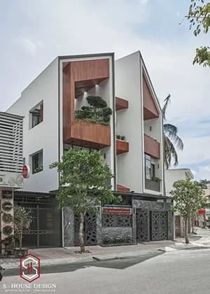 Thiết kế nhà phố 3 tầng hiện đại chị Mai Hương