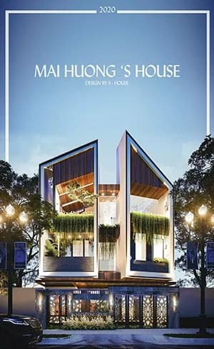 Thiết Kế Nhà Phố Hiện Đại Chị Mai Hương