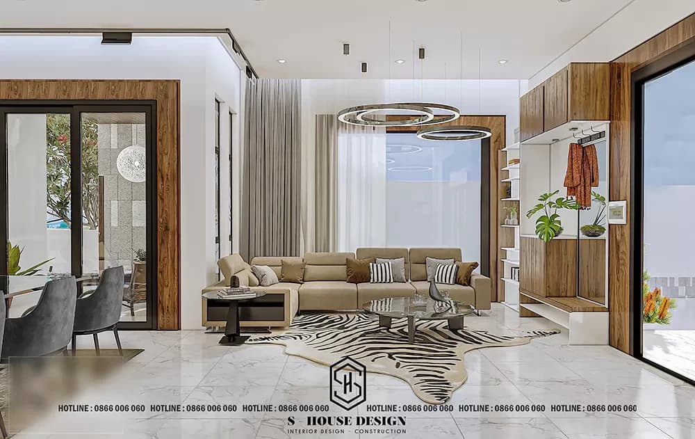 Thiết kế nội thất nhà chị Lan
