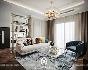 Thiết kế nội thất căn hộ chung cư phong cách hiện đại