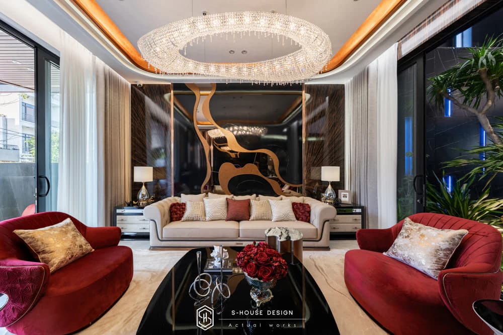 Hình Ảnh Thực Tế Nội Thất Biệt Thự Hiện Đại Xuân Diệu Villa
