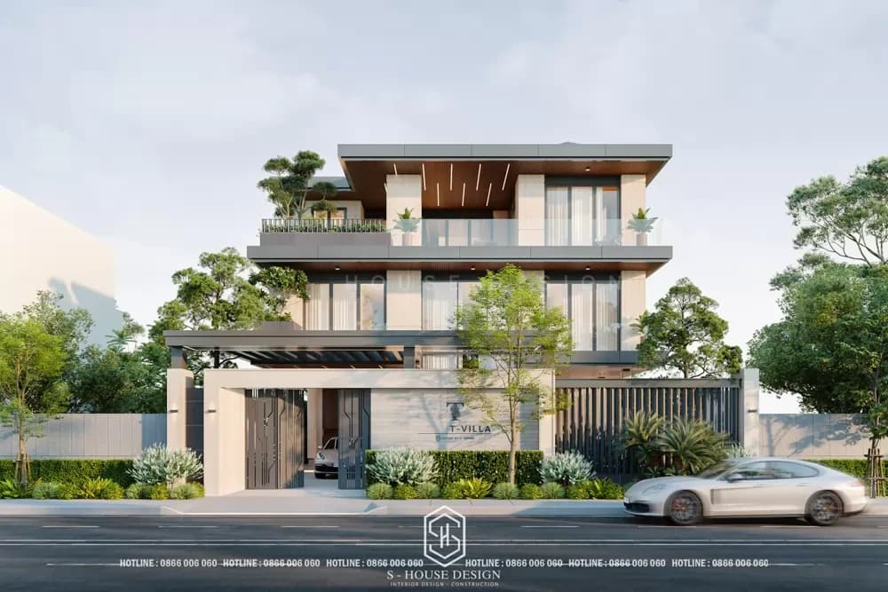Thiết Kế Biệt Thự Hiện Đại Tại Khu VIP VCN Phước Hải