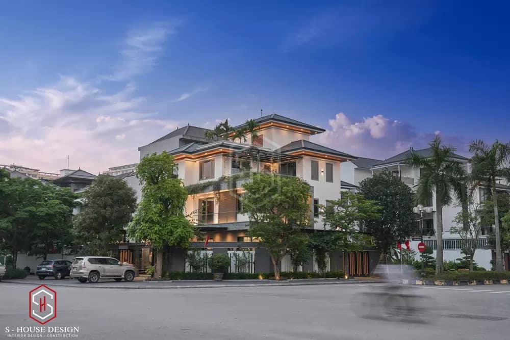 Hoàn Thiện Biệt Thự Hiện Đại Anh Kính Tại KĐT Vinh Tân