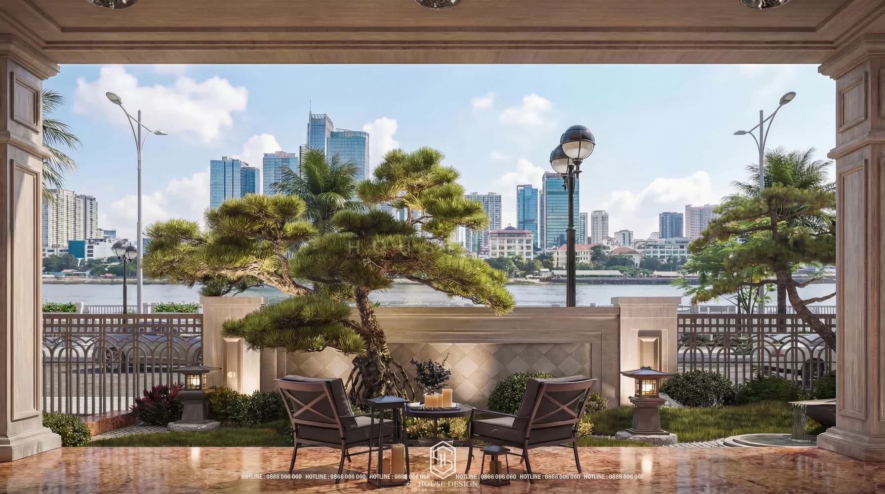 Thiết Kế Biệt Thự Vinhomes Golden River Ba Son Quận 1 (5)