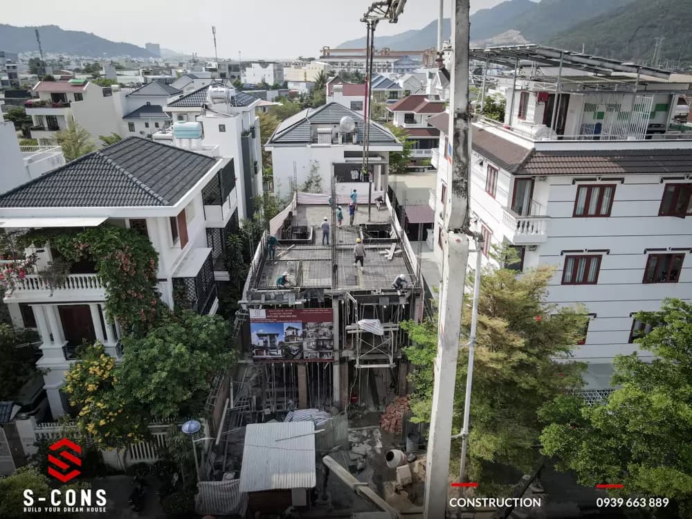 Thi Công Hoàn Thiện Nhà Phố 3 Tầng Hiện Đại KĐT Phước Long (5)