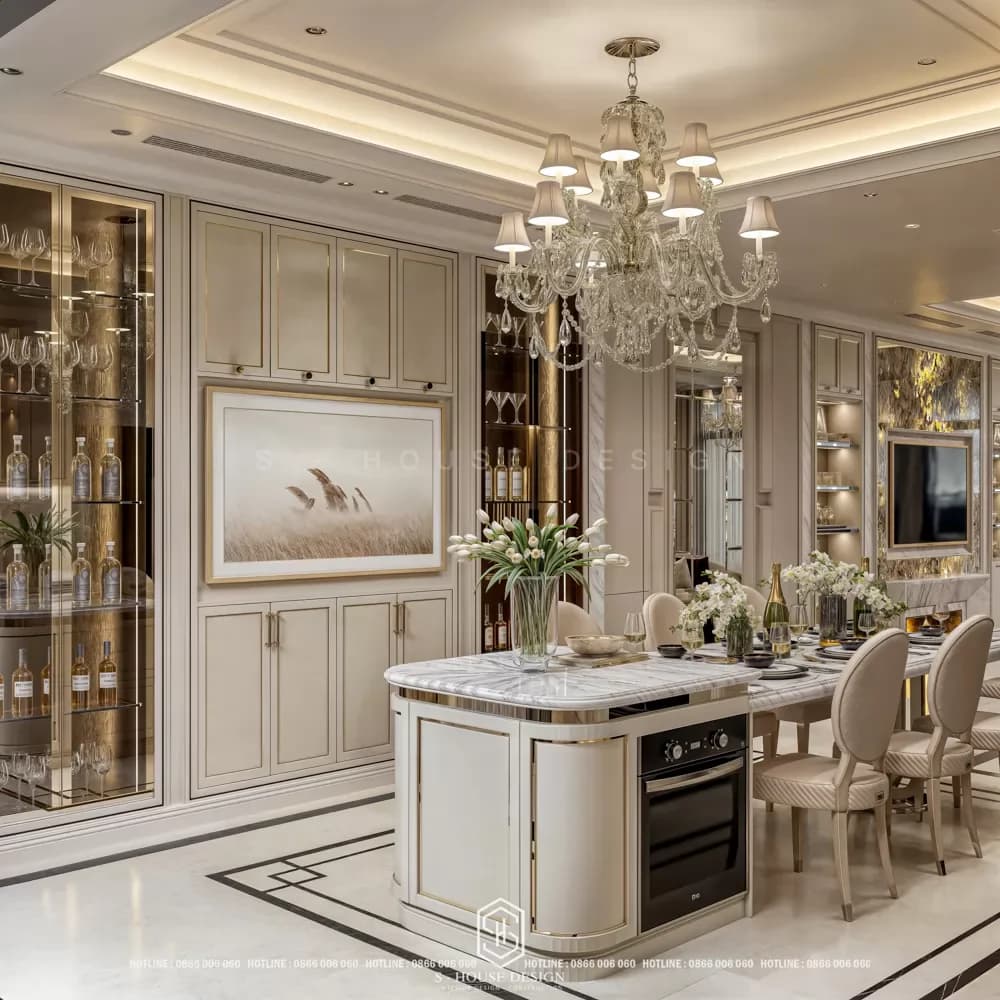 Nội Thất Tân Cổ Điển Tại Classia Khang Điền - Thủ Đức HCM (5)