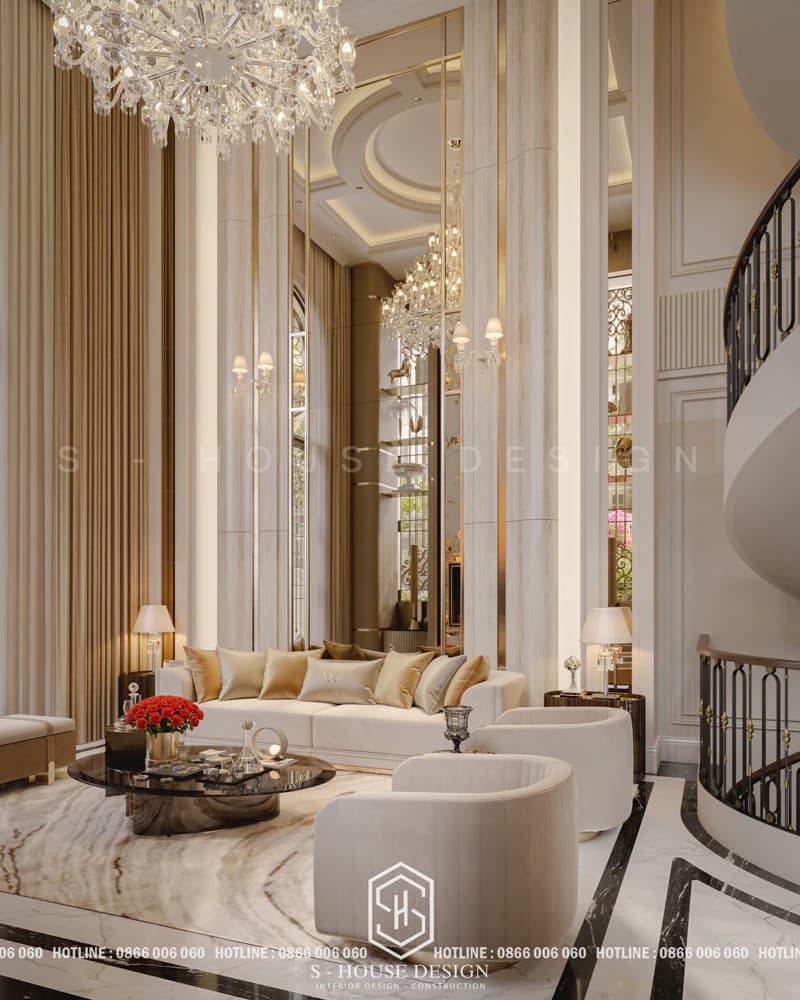 Phong cách Thiết kế Nội thất Luxury Sang Trọng, Đẳng Cấp 2026